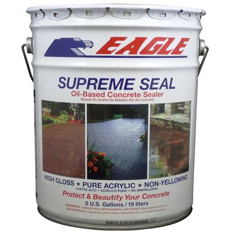 Protect and Beautify all types of concrete with Eagle Supreme Seal. . Eagle supreme seal